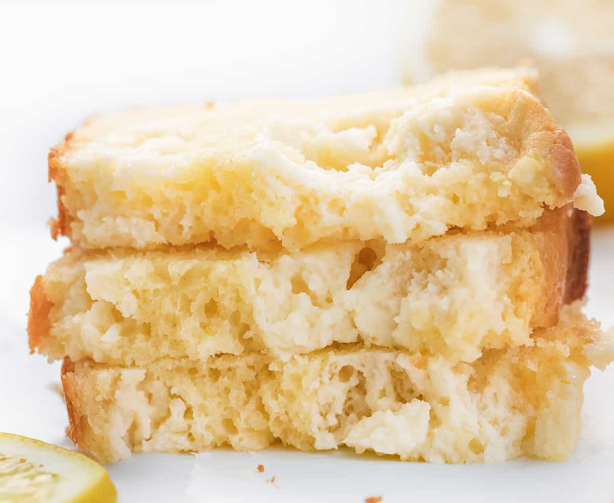 Peaches & Cream Cheese Loaf - Yummy treats